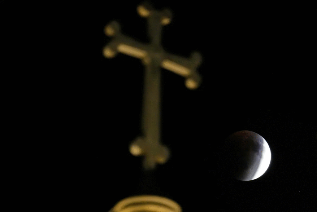 Red Moon Around the World