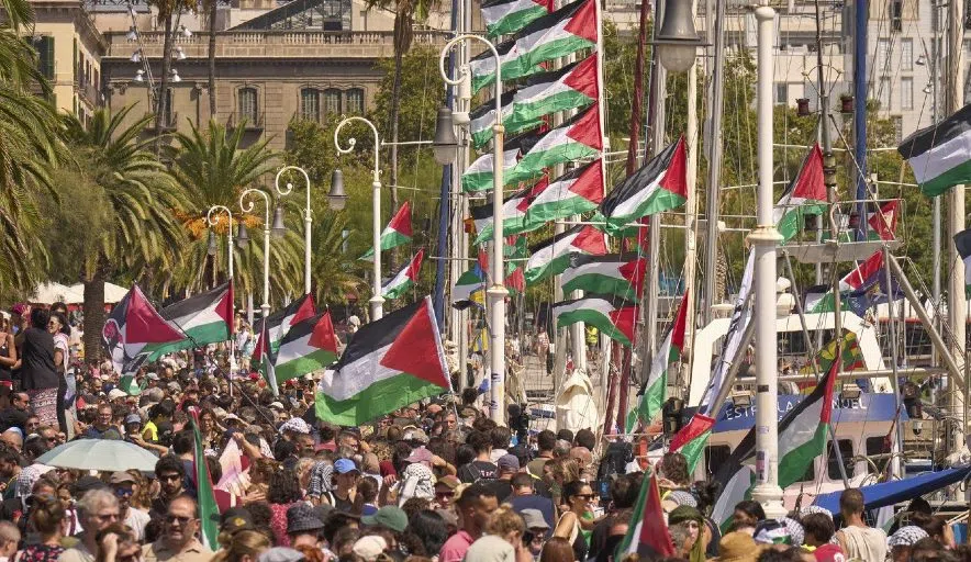 Global Flotilla Departs Spain to Challenge Israel Against Gaza Siege