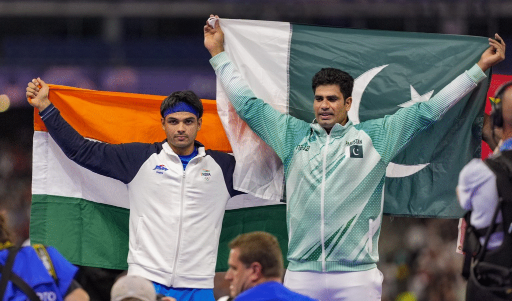 Pakistan vs. India Reloaded - Arshad Nadeem , Neeraj Chopra Set for Tokyo Javelin Clash 1 Pakistan vs. India Reloaded - Arshad Nadeem , Neeraj Chopra Set for Tokyo Javelin Clash