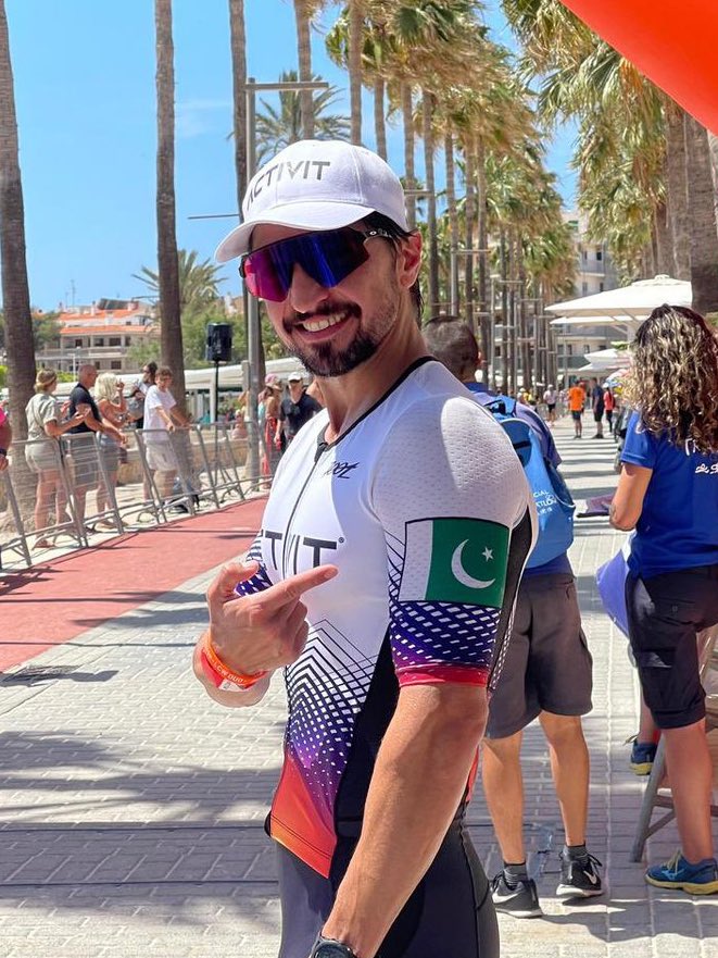 Pakistani Ironman Shahrez Khan Qualifies for Triathlon World Championship