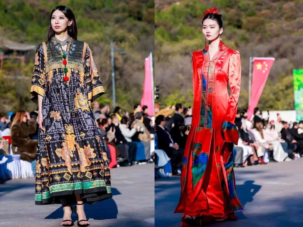 Pakistan–China Fashion Show on the Great Wall of China!