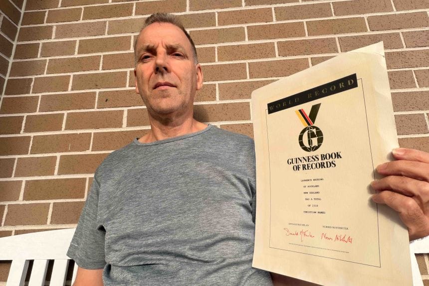 Laurence Watkin's 2,253-Word Name That Takes 20 Minutes to Say