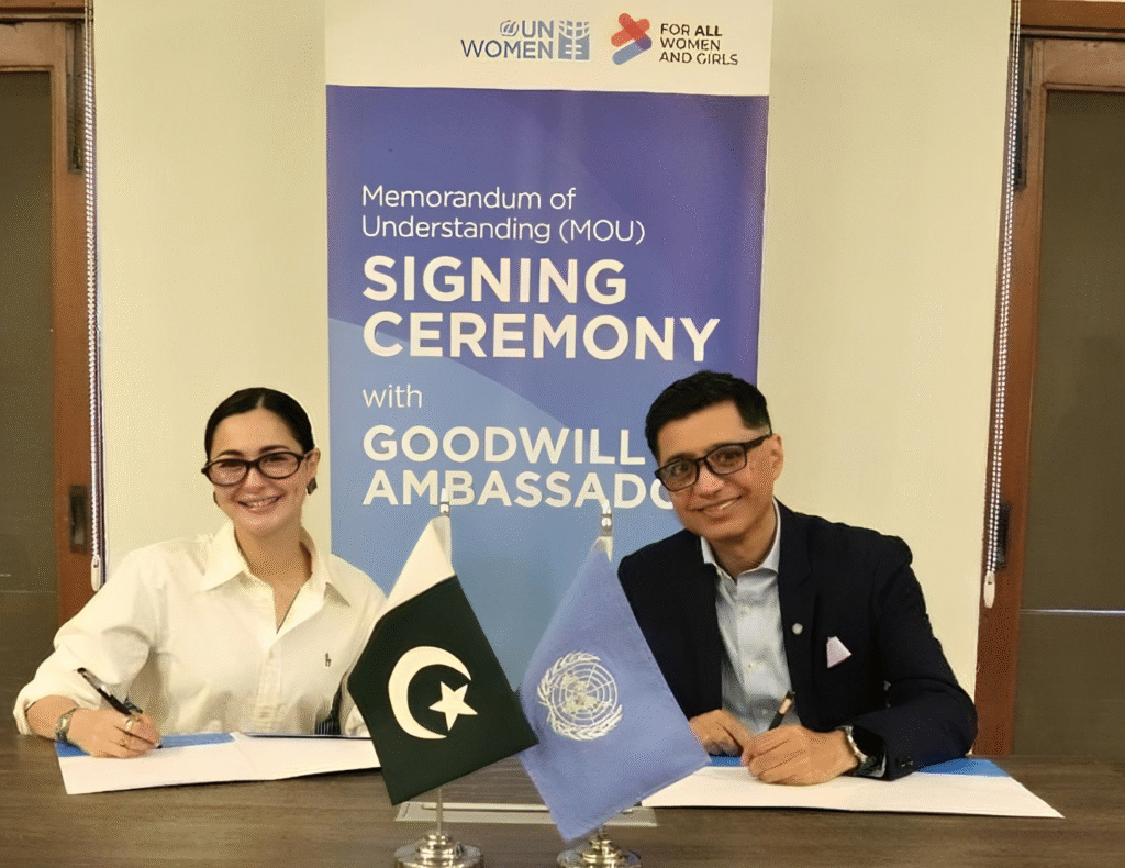 Hania Amir Joins Mahira Khan & Saba Qamar as UN Women Ambassador