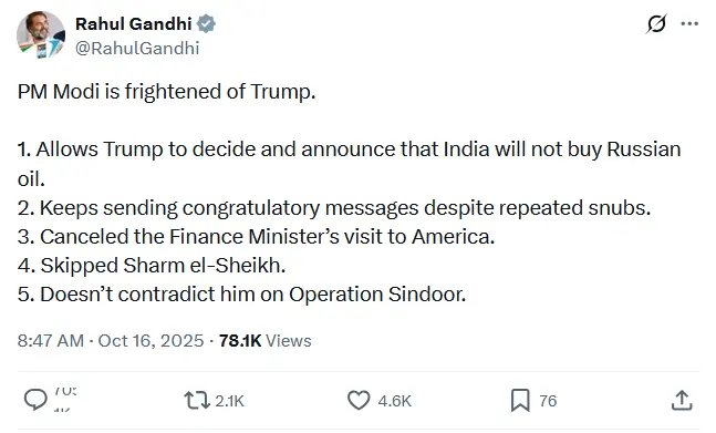 Prem Kahani-Trump Speaks, Modi Listens, India Blushes Outrage & Memes in India