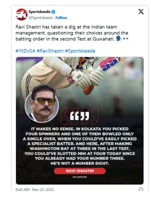 India’s Historic Collapse — Guwahati Test Exposes Deep Cracks in Team India!