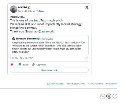 India’s Historic Collapse — Guwahati Test Exposes Deep Cracks in Team India!
