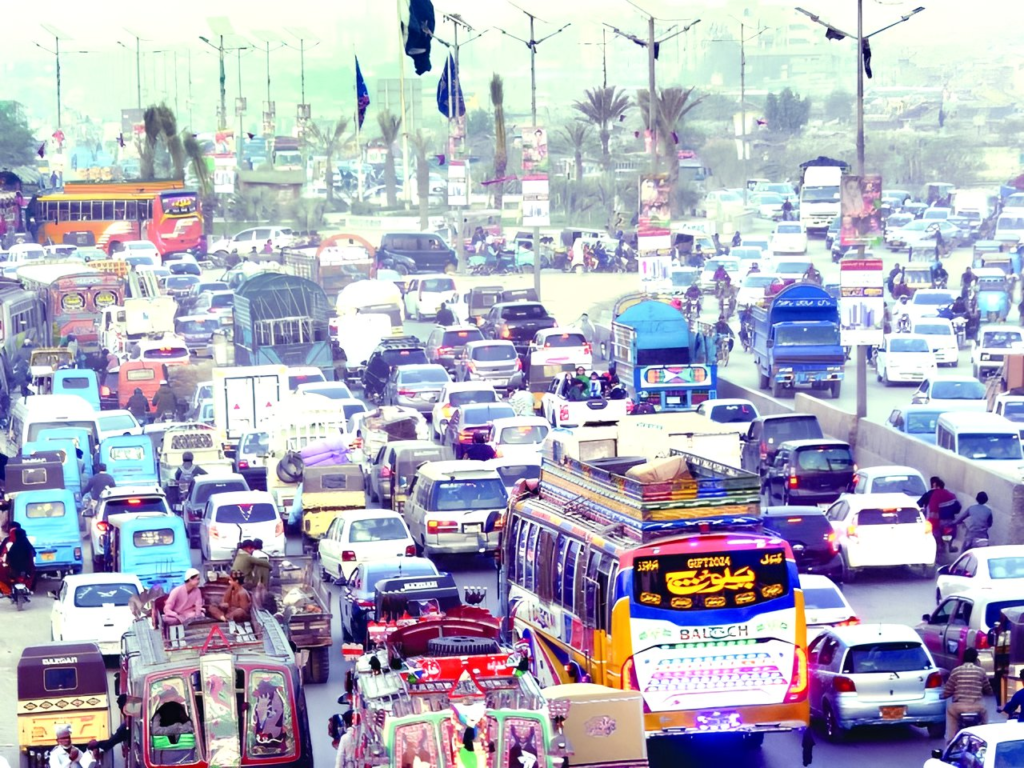 Al-Asif Chowrangi Traffic Alert: M-9 Super Highway Chaos Hits Citizens Hard