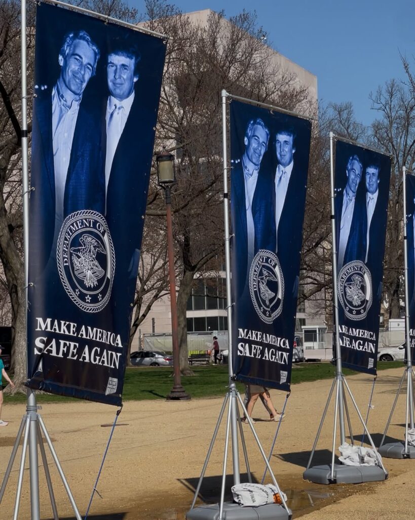 Trump and Epstein Statue Sparks Conversation on Washington D.C.’s National Mall