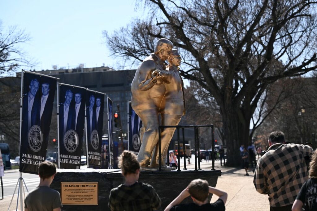Trump and Epstein Statue Sparks Conversation on Washington D.C.’s National Mall